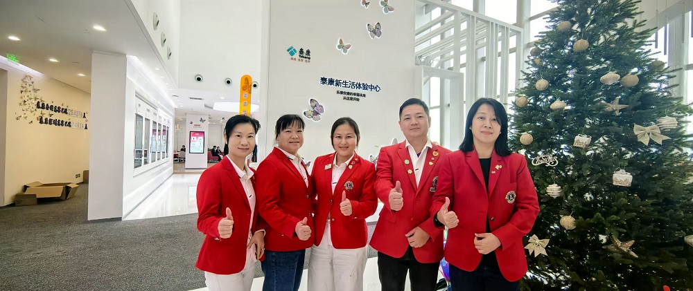 子蒙狮友李芯茹走访三副同学徐海波狮兄